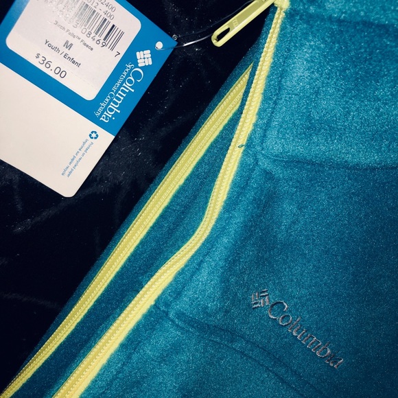 COLUMBIA youth M NWT boy’s full zip jacket - Picture 8 of 8